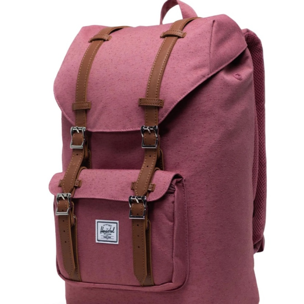 Herschel Little America Mid-Volume Deco Rose Slub